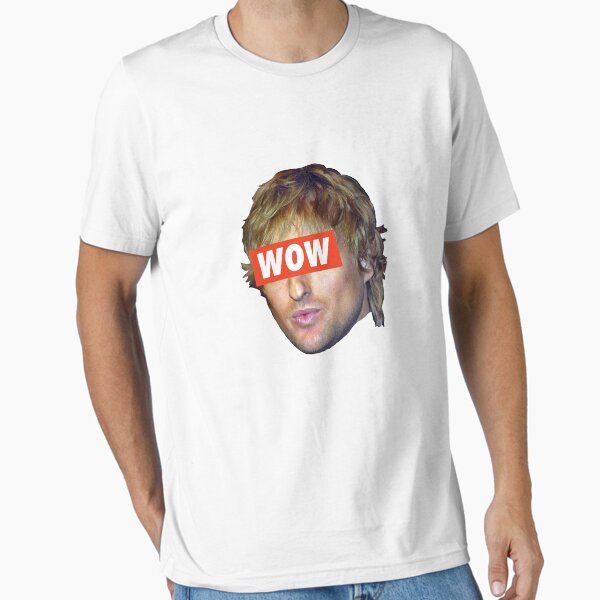 Vista previa del artículo con la obra «Owen Wilson WOW», diseñado y vendido por iWumbo.