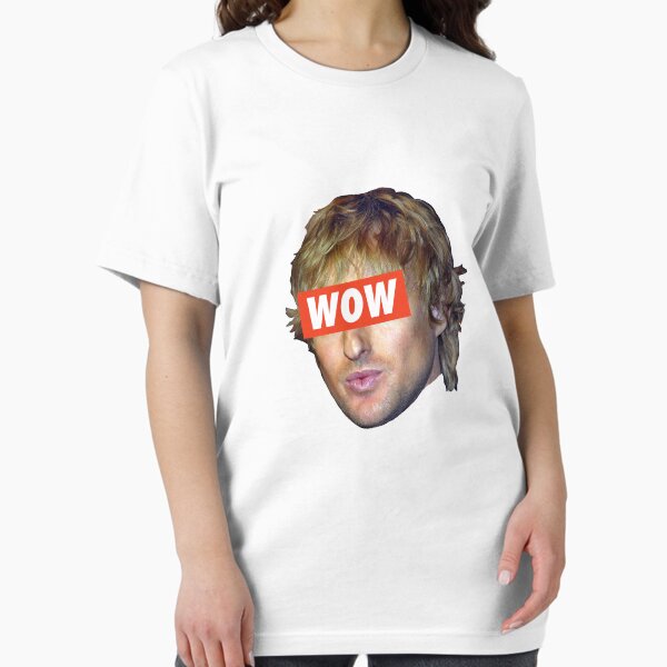 Vista previa del artículo con la obra «Owen Wilson WOW», diseñado y vendido por iWumbo.
