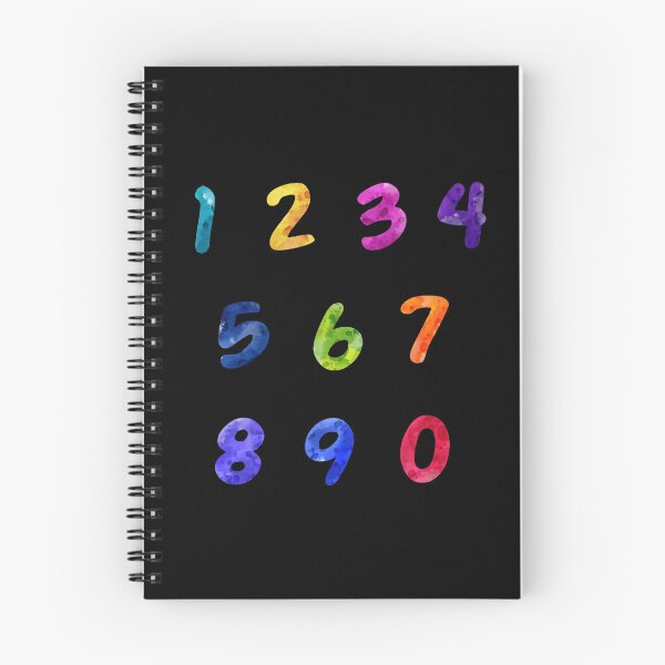 Item preview, Colorful font, Numbers sticker pack designed and sold by Numbers-Art.