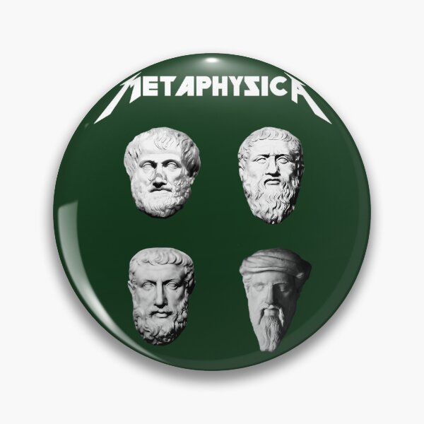Item preview, Metaphysica Fun Metal Philosophy  designed and sold by BulichJake.