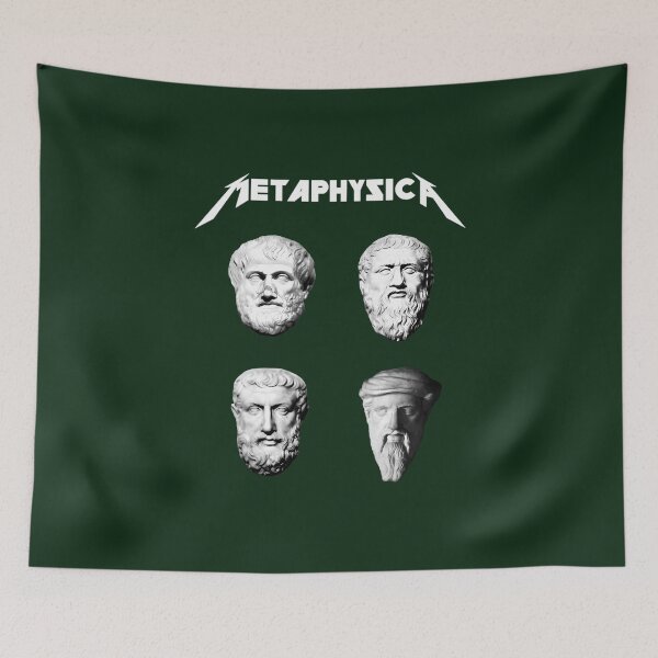 Item preview, Metaphysica Fun Metal Philosophy  designed and sold by BulichJake.