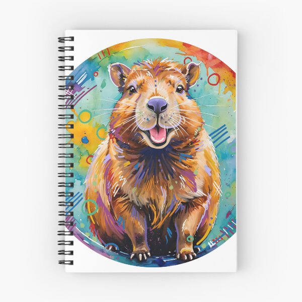 Item preview, Happy Capy - Capybara Art designed and sold by IzzettDigital.