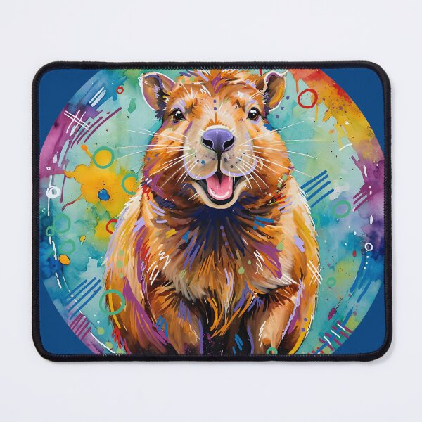 Item preview, Happy Capy - Capybara Art designed and sold by IzzettDigital.