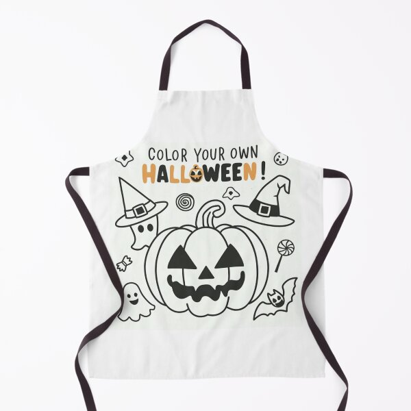 Item preview, Color your own Halloween - white Halloween colouring book   designed and sold by Sha1726.