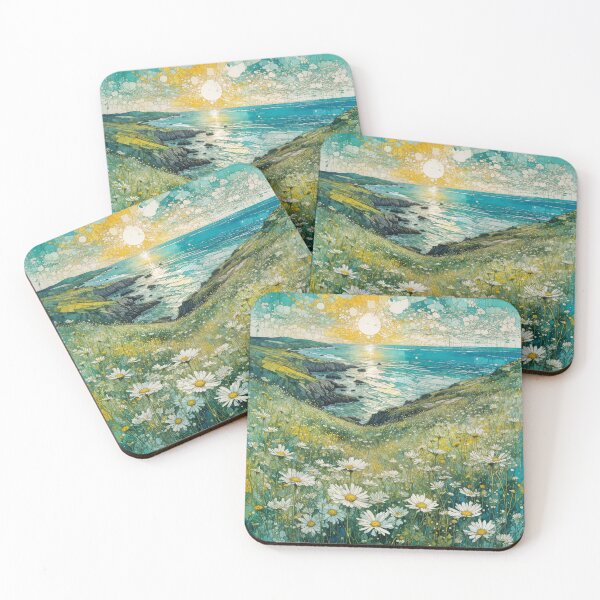 Item preview, Costal daisies  designed and sold by JosieandRose.