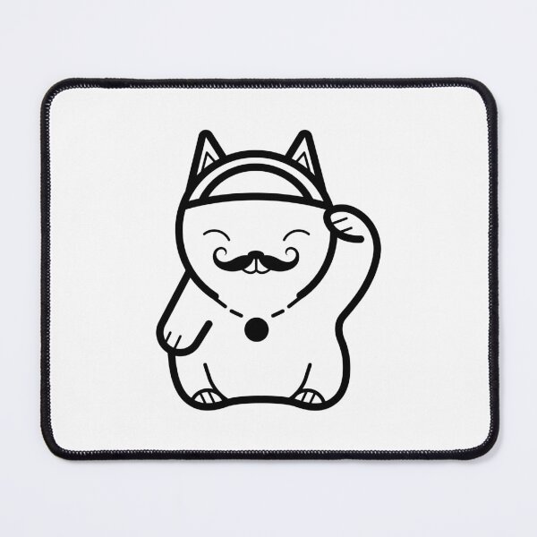 Item preview, legend of the cat with a mustache designed and sold by ultrakuik.