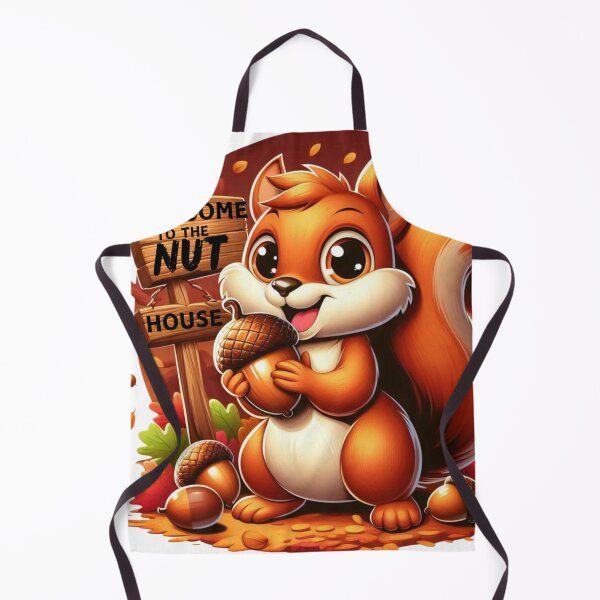 Item preview, Cute Sqirrel,Welcome to The Nuthouse,Fall,Autumn designed and sold by deniz kaya.