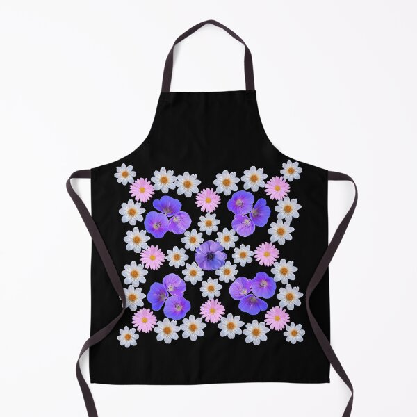 Item preview, Cranesbill Marguerite Daisies Dahlia Anemone Floral Mandala Shapes Mania designed and sold by Shapes-Mania.