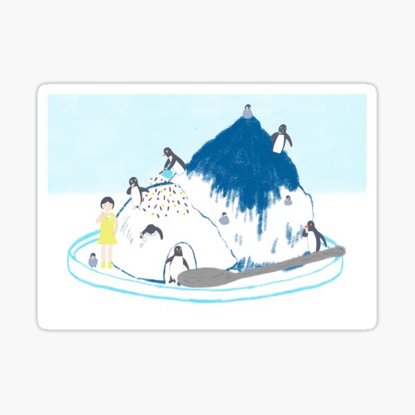 Shaved Ice & Ice Cream Sticker