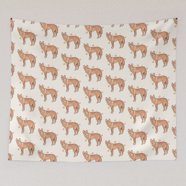 Item preview, Cute Dingo dog art  designed and sold by Artofmayara.
