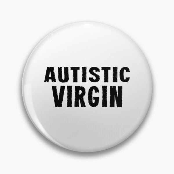Item preview, AUTISTIC VIRGIN. BLACK DESIGN designed and sold by Rejiboustarts.