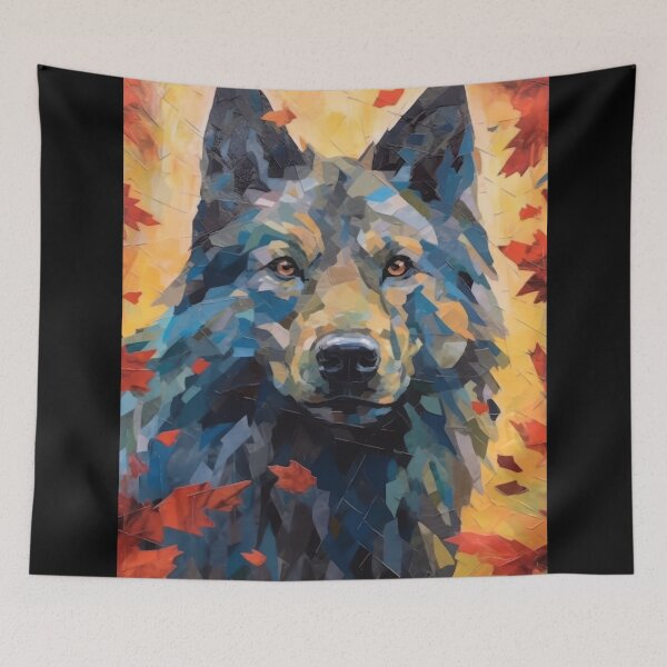 Item preview, Polygon Forest Wolf designed and sold by InsanseCreation.