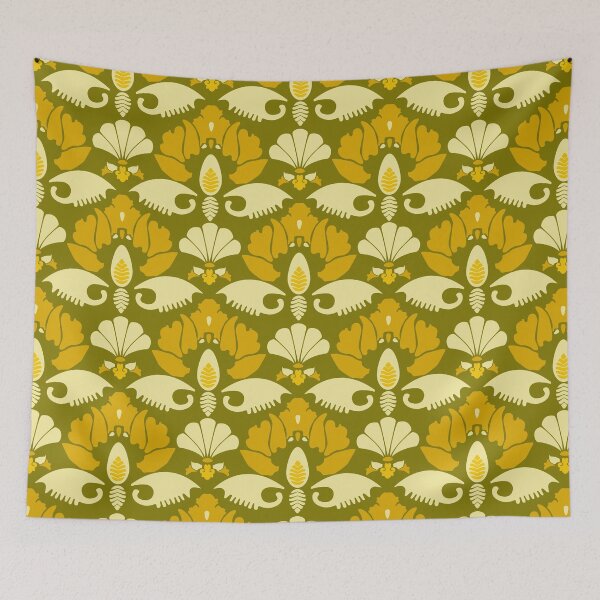 Item preview, Oriental Flower, Yellow Version designed and sold by Alex  Blud.