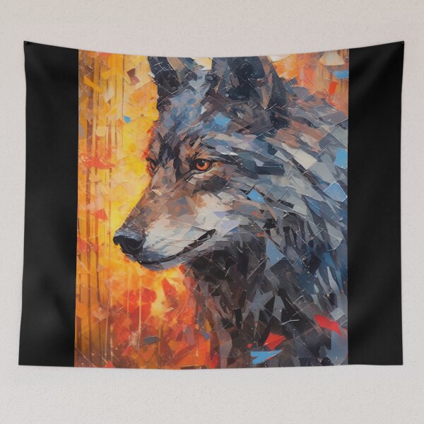 Item preview, Polygon Forest Wolf designed and sold by InsanseCreation.