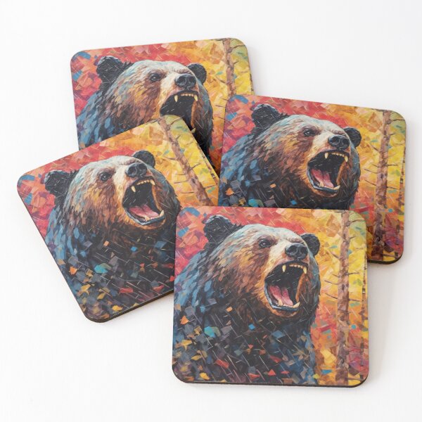 Item preview, Polygon Forest Bear designed and sold by InsanseCreation.