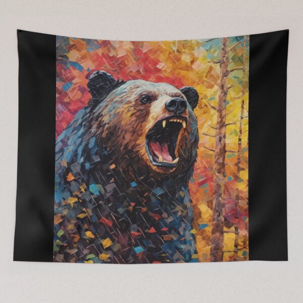 Item preview, Polygon Forest Bear designed and sold by InsanseCreation.
