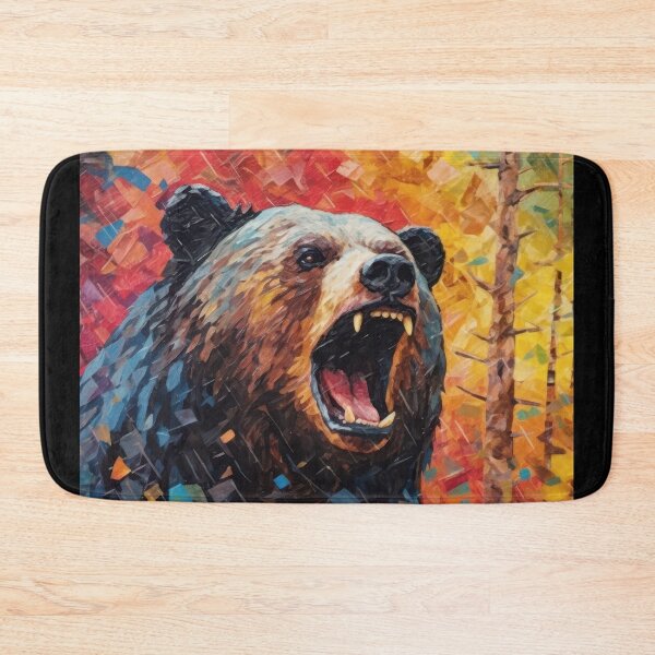 Item preview, Polygon Forest Bear designed and sold by InsanseCreation.