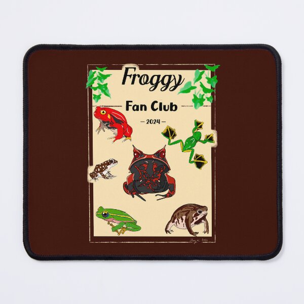Item preview, Froggy Fan Club designed and sold by Nimmy Rinon.