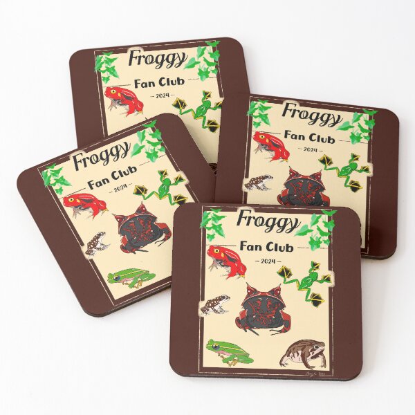 Item preview, Froggy Fan Club designed and sold by Nimmy Rinon.