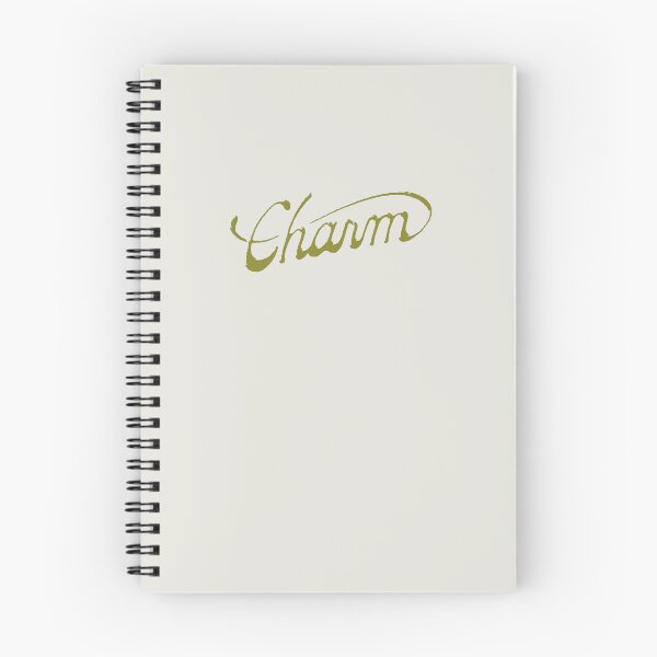 Item preview, Charm Green Swirl Cursive Lettering Embossed Design designed and sold by aestheticqueen.