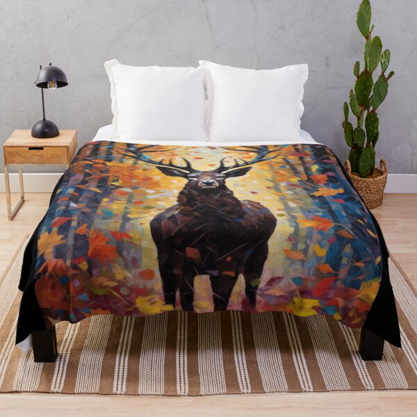 Item preview, Polygon Forest Stag designed and sold by InsanseCreation.