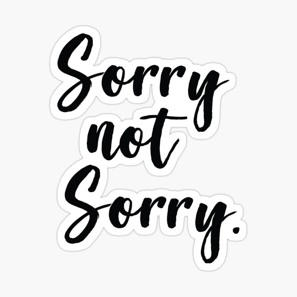 KG Sorry Not Sorry Font