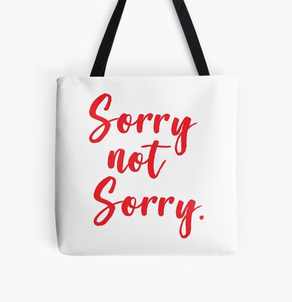 Sorry Not Sorry Crossbody Bag