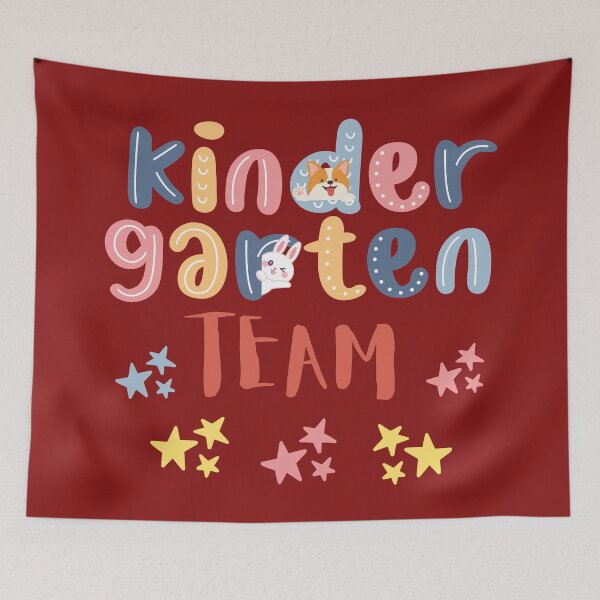 Item preview, Kindergarten Team cute designed and sold by CHANCHANAI.