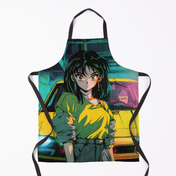 Item preview, 80s Anime Retro Girl Car Japanese Aesthetic The Classic designed and sold by glasseskyodai.