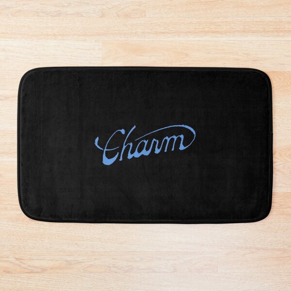 Item preview, Charm Blue Swirl Cursive Lettering Embossed Design designed and sold by aestheticqueen.