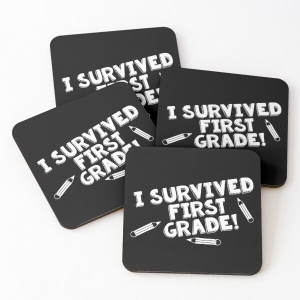 Item preview, I Survived First Grade designed and sold by teesaurus.