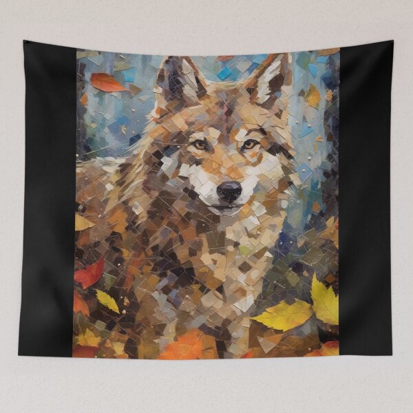 Item preview, Polygon Forest Wolf designed and sold by InsanseCreation.