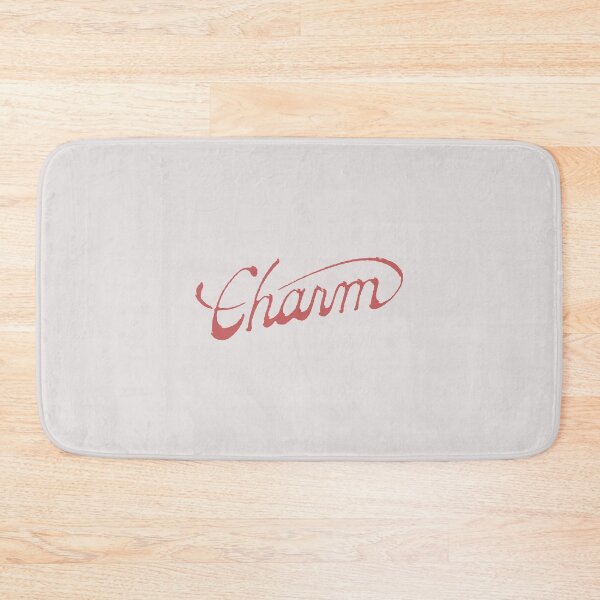 Item preview, Charm Red Swirl Cursive Lettering Embossed Design designed and sold by aestheticqueen.