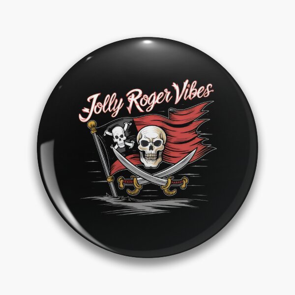 Item preview, Pirate Jolly Roger Skulls -"Swashbucklers of the High Seas: Pirate Legends" designed and sold by stickercuffs.