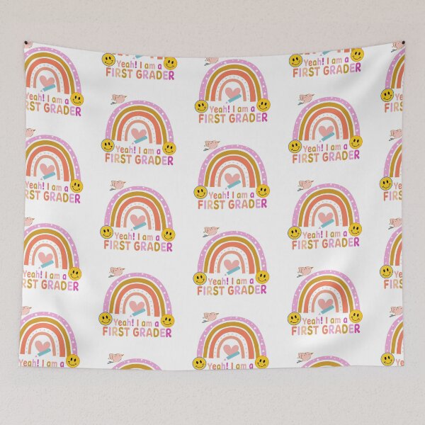 Item preview, School Starting School Schooling First Grade First Grader School Girl 2024 designed and sold by Sandra Brezina.