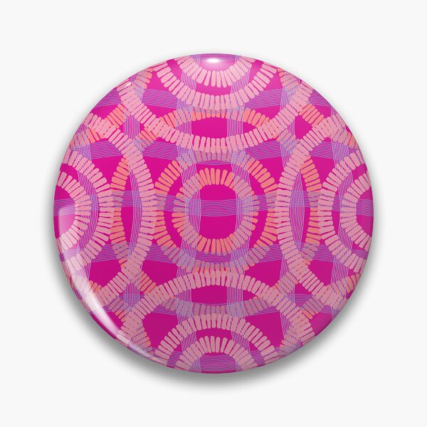Item preview, Abstract Circles on Water, Pink version designed and sold by Alex  Blud.