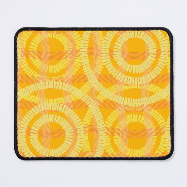 Item preview, Abstract Circles on Water, Yellow version designed and sold by Alex Blud.