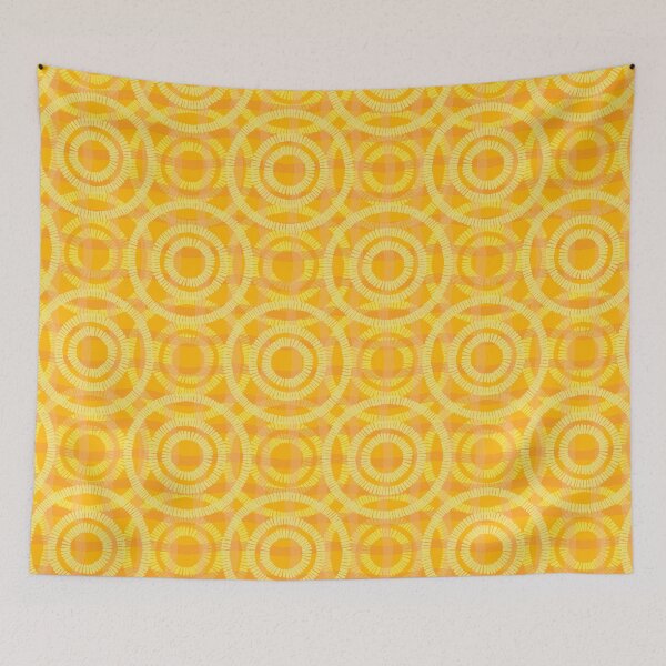 Item preview, Abstract Circles on Water, Yellow version designed and sold by Alex  Blud.