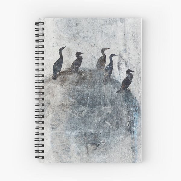 Item preview, Cormoranes sobre rocas: arte de la decadencia urbana designed and sold by Hadrianwild.