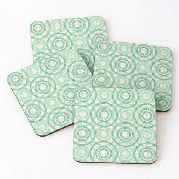 Item preview, Abstract Circles on Water, Green version designed and sold by Alex  Blud.