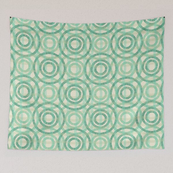 Item preview, Abstract Circles on Water, Green version designed and sold by Alex  Blud.