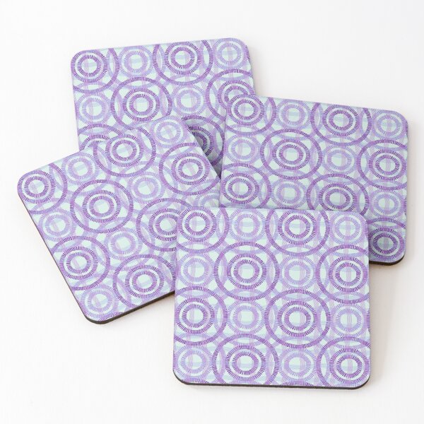 Item preview, Abstract Circles on Water, Purple version designed and sold by Alex  Blud.
