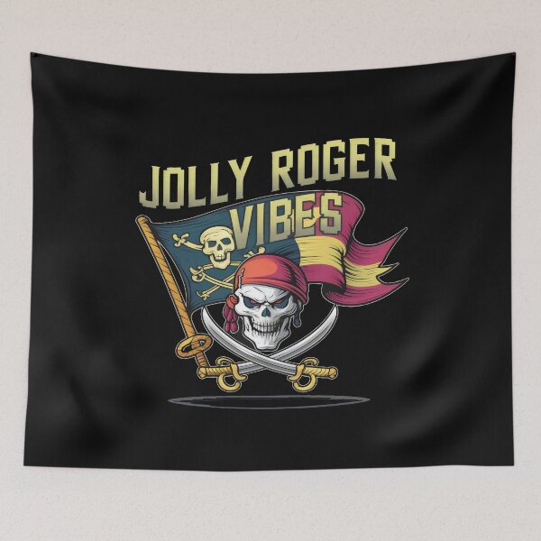 Item preview, Pirate Jolly Roger Skulls -"Blackbeard’s Quest: The Ultimate Pirate Adventure" designed and sold by stickercuffs.