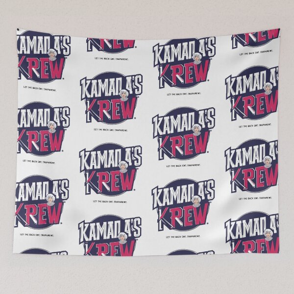 Item preview, Kamala's Krew: Bold Team Spirit Design designed and sold by merve02shop.