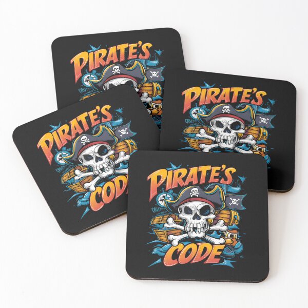 Item preview, Pirate Jolly Roger Skulls - "Jolly Roger & The Legendary Pirates Code" designed and sold by stickercuffs.