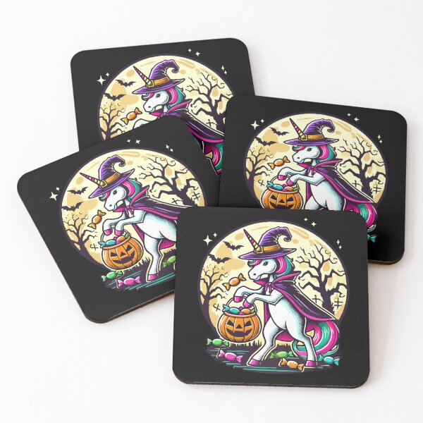 Item preview, Funny Unicorn Witch Loves Sweets designed and sold by LuminOrb.