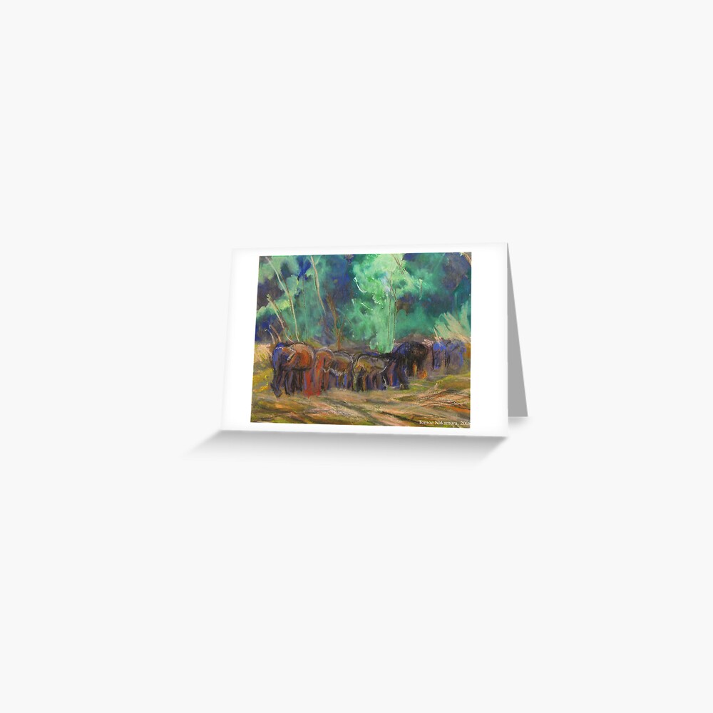 Item preview, Greeting Card designed and sold by tomoenk6.