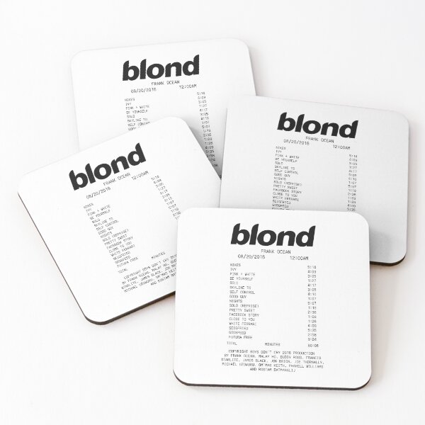 Item preview, Frank Ocean Blond Tracklist designed and sold by DiamondMi1187.