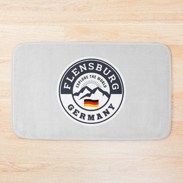 Item preview, Flensburg Germany Black and White Crest designed and sold by World Designs.