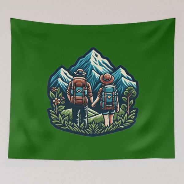 Item preview, Love for mountain trips designed and sold by VisualHut.